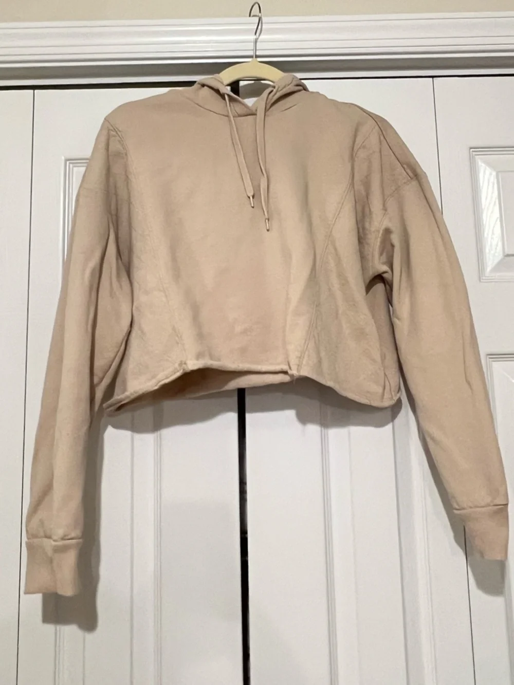 wild fable Cropped Hoodie in Taupe - Picture 2 of 3